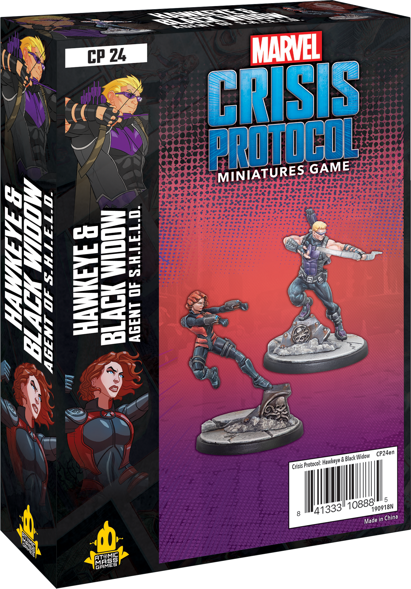 Marvel Crisis Protocol: Hawkeye & Black Widow - 1