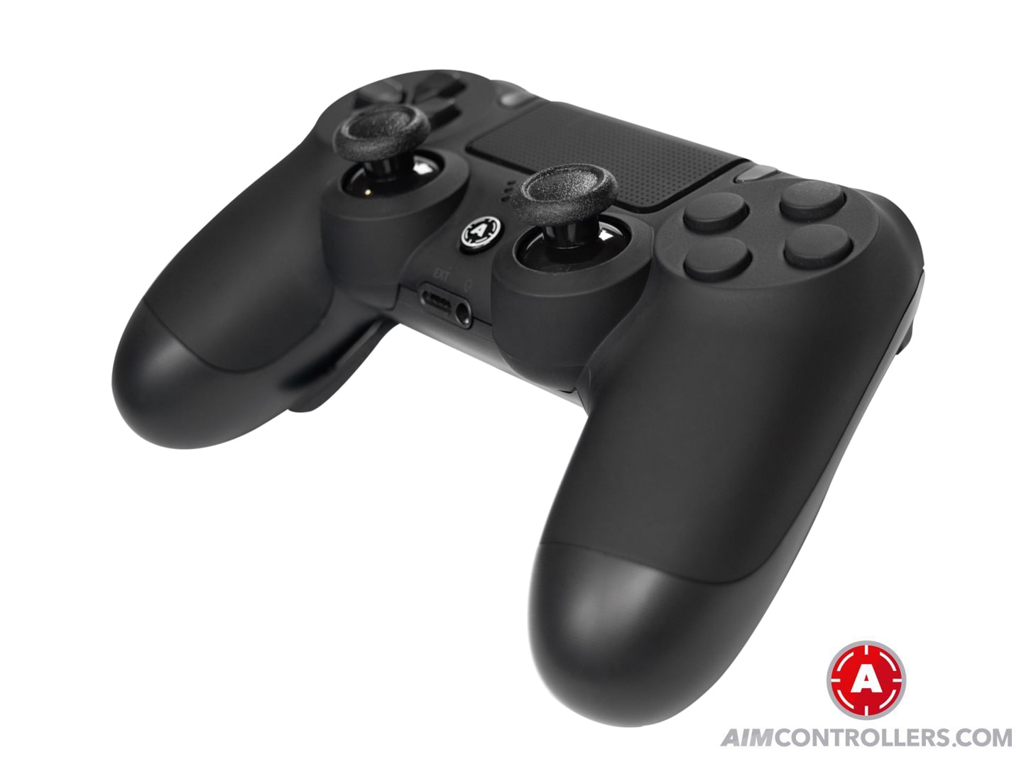 AimControllers Custom Dualshock 4 Black Matt with 4 Paddles. - 3