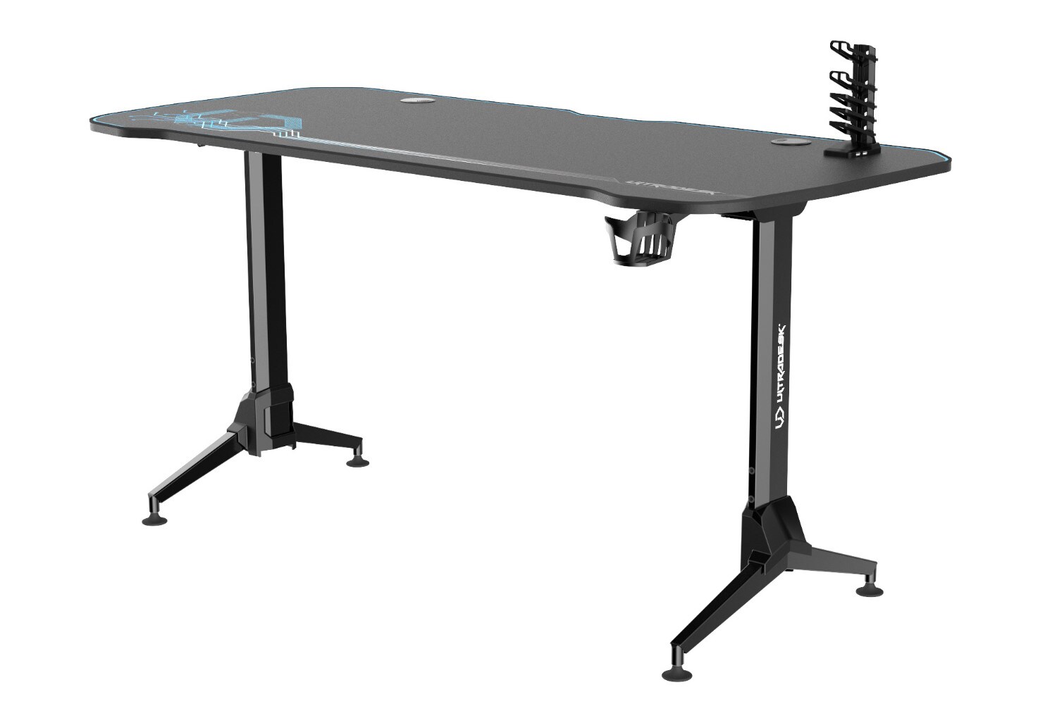 Selsey Gaming Desk Furox 160x70 cm blue - 8