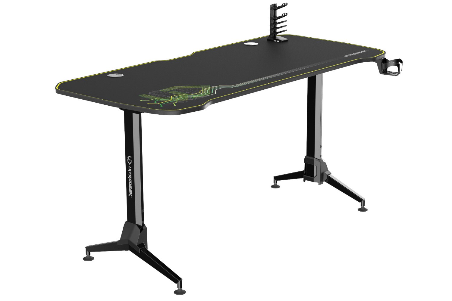 Selsey Gaming Desk Furox green&amp;yellow - 3