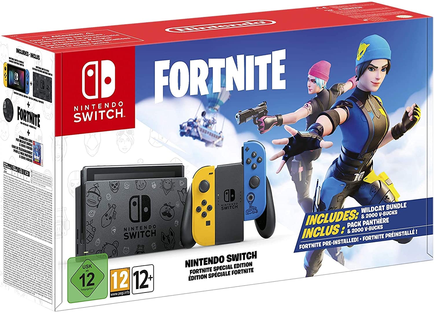 Buy Nintendo Switch Console Fortnite Limited Edition Multi Color 32 Gb