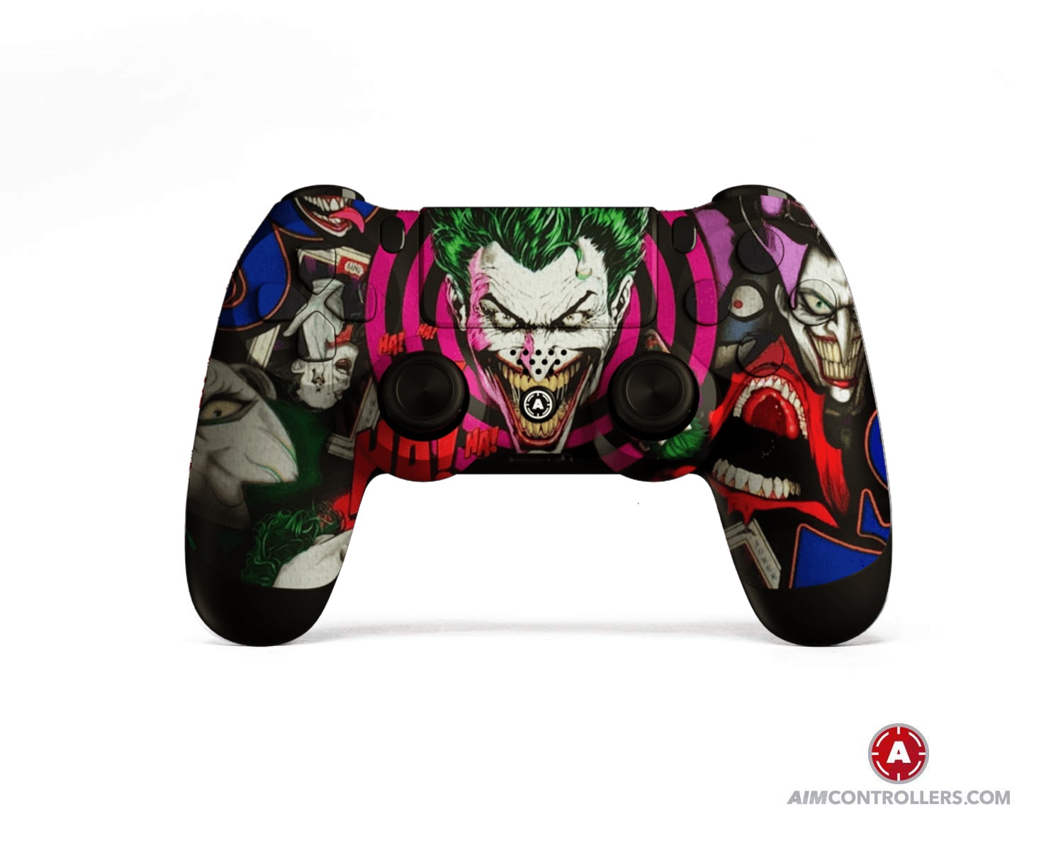 AimControllers Custom Dualshock 4 Joker Color with 4 Paddles. - 1