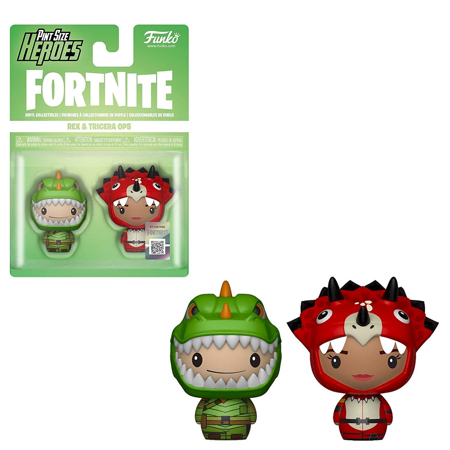 Fortnite Funko POP! Pint Size Rex and Tricera Ops 4cm - 1