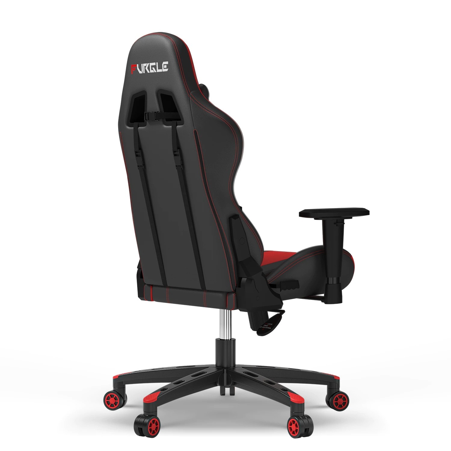 Buy FURGLE ADJUSTABLE GAMING CHAIR Gaming Chair Black & white & red