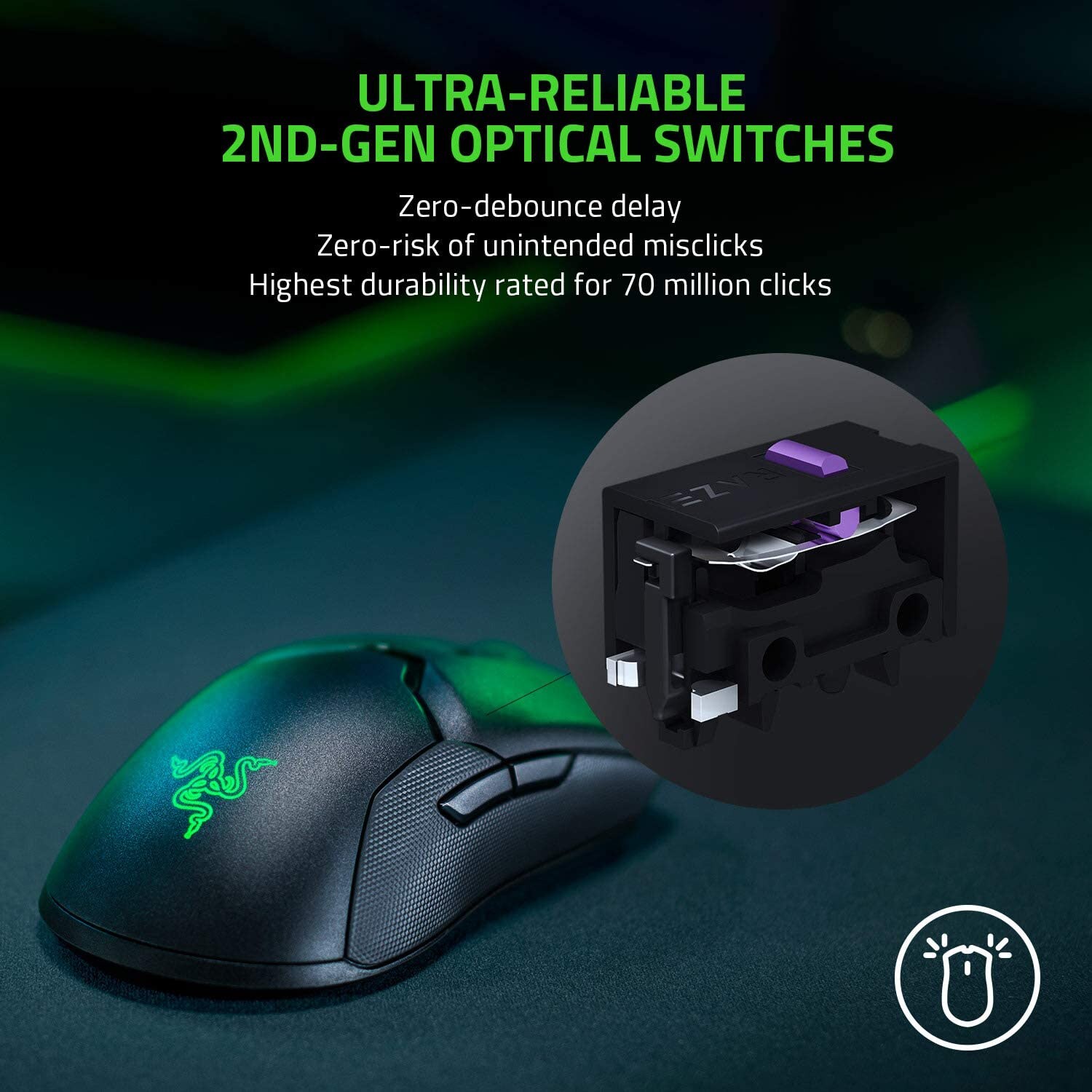 Buy Razer Viper Ultimate Hyperspeed Lightest Wireless Gaming Mouse & RGB Charging Dock BRAND NEW