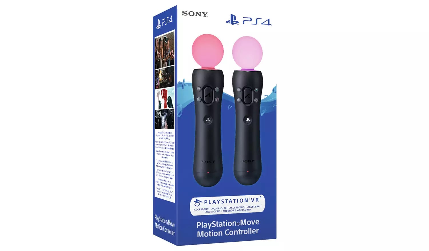 Sony PlayStation Move Motion Controller Twin Pack Black - 1
