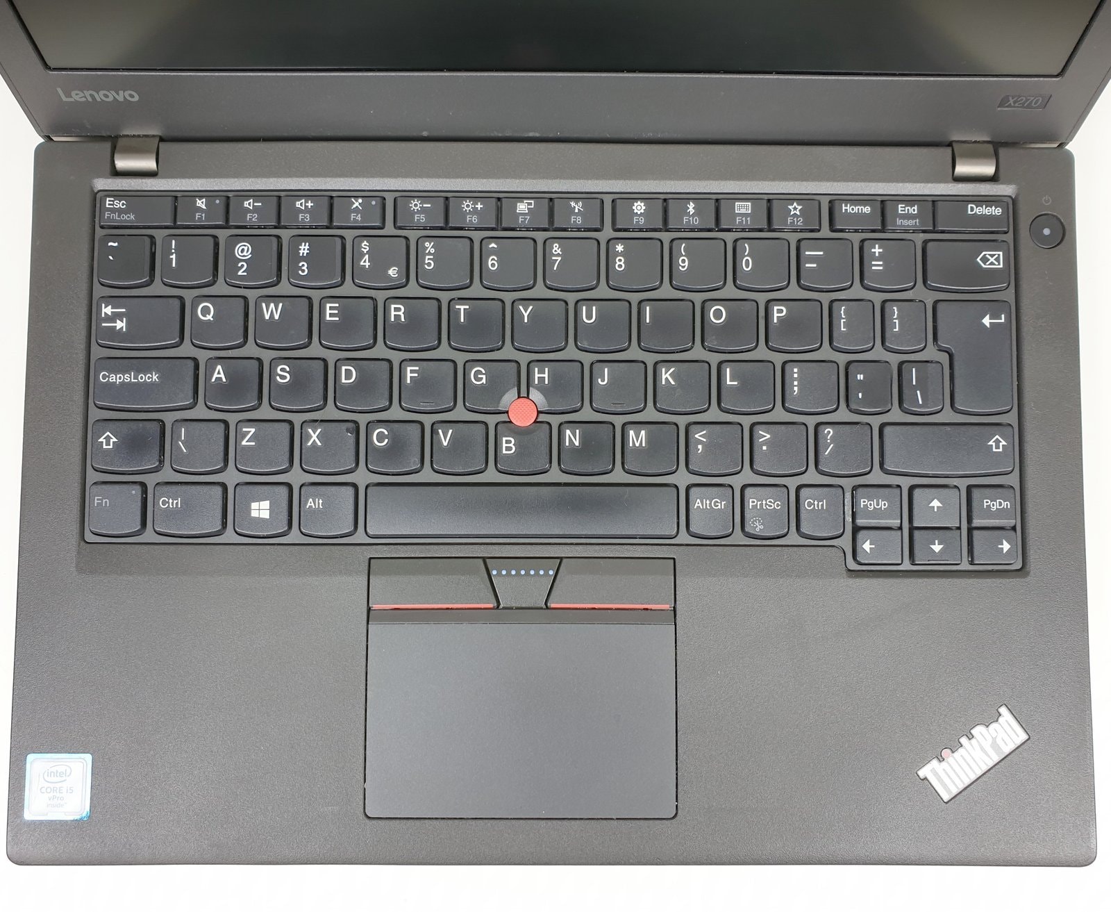 Laptop Lenovo ThinkPad X270 i5 - 6 generacji / 8GB / 240GB SSD / 12,5 FullHD / Klasa A- - 4