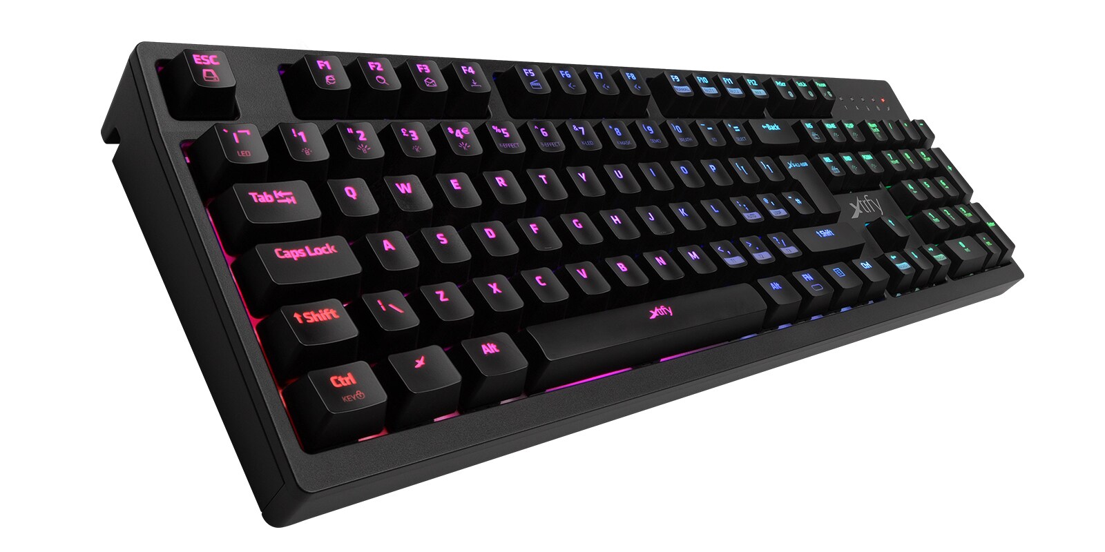 Buy Xtrfy K2 Gaming keyboard with RGB LED, Nordic Cheap