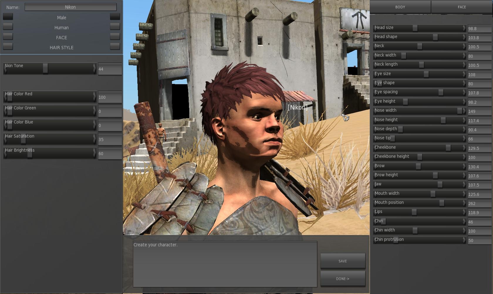 Character editor 1.5