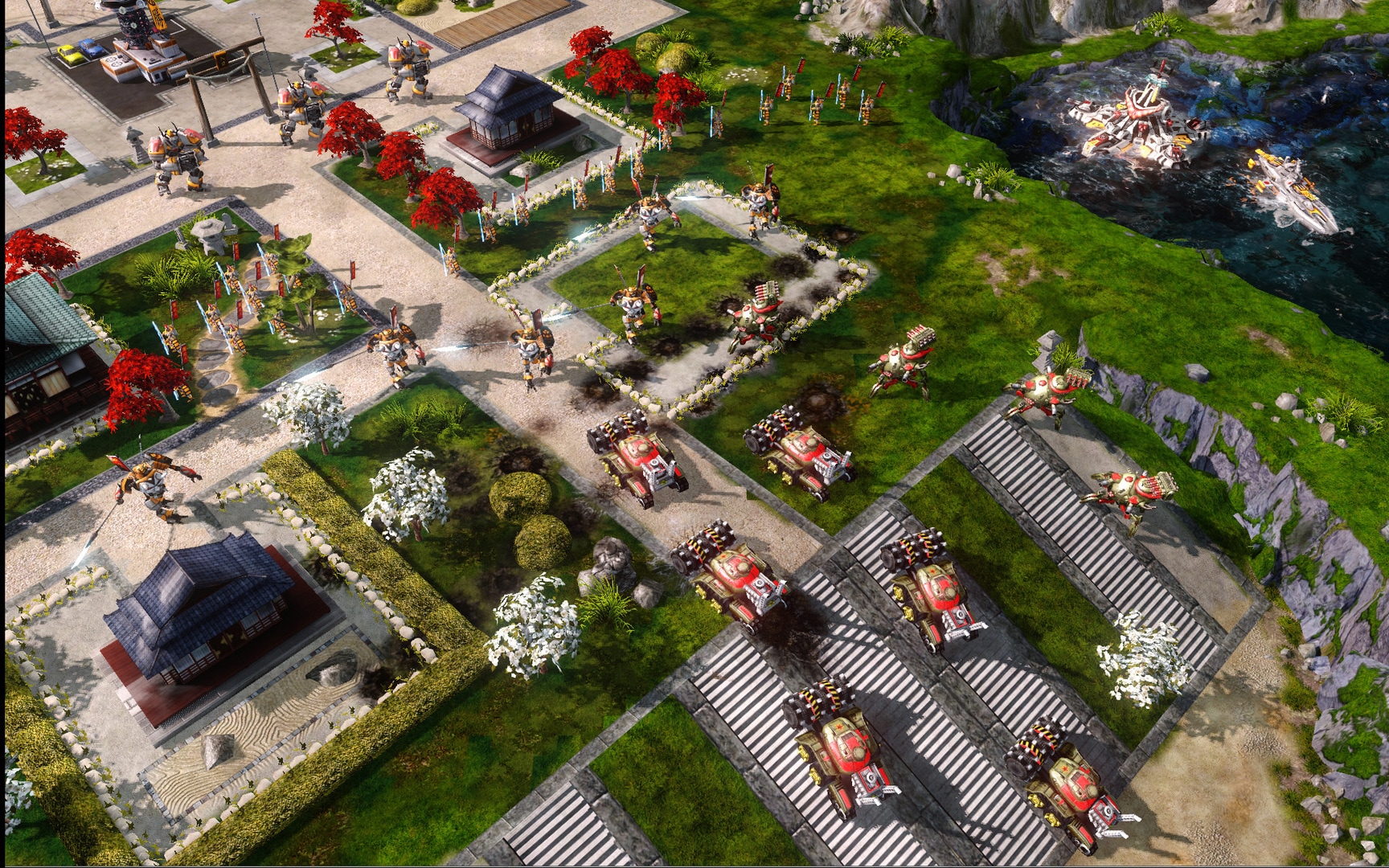 Command conquer red alert 3 uprising. Command & Conquer: Red Alert 3. Ред Айленд 3. Красная угроза 3 игра.