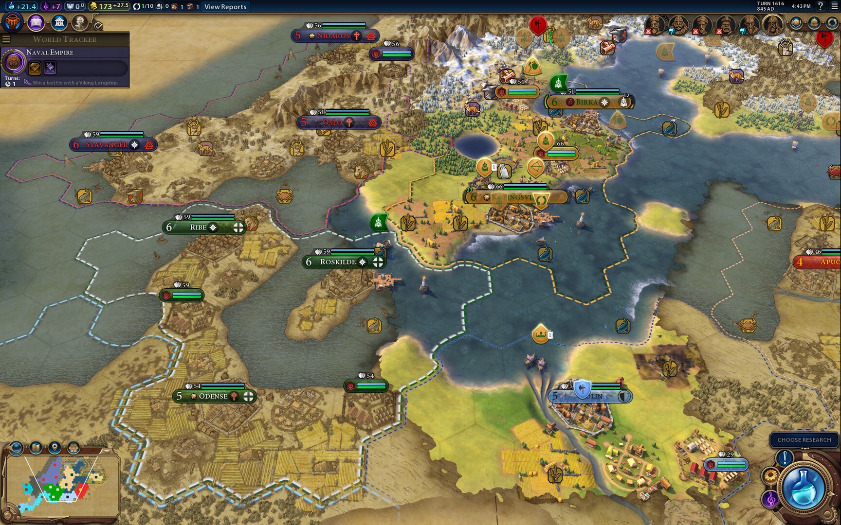 Sid Meier's Civilization VI - Vikings Scenario Pack Steam Key GLOBAL - 1