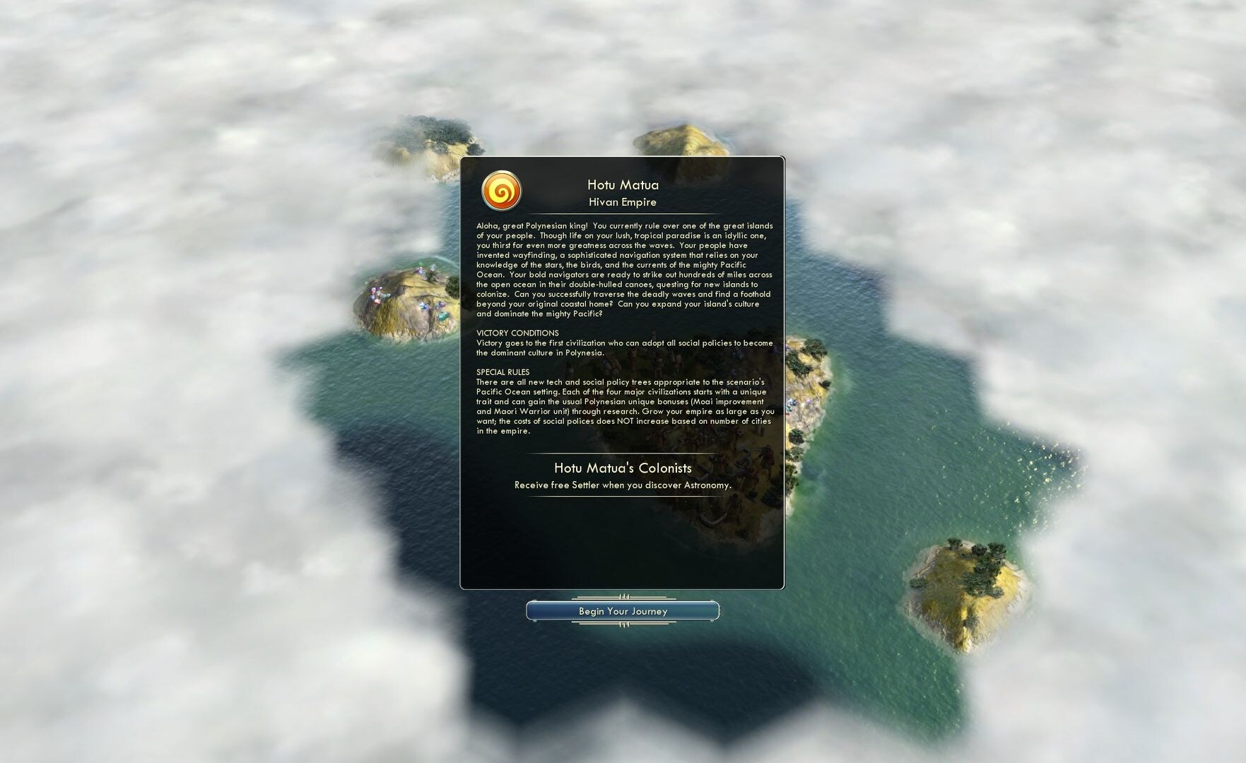 Civilization and Scenario Pack: Polynesia Steam Key GLOBAL - 3