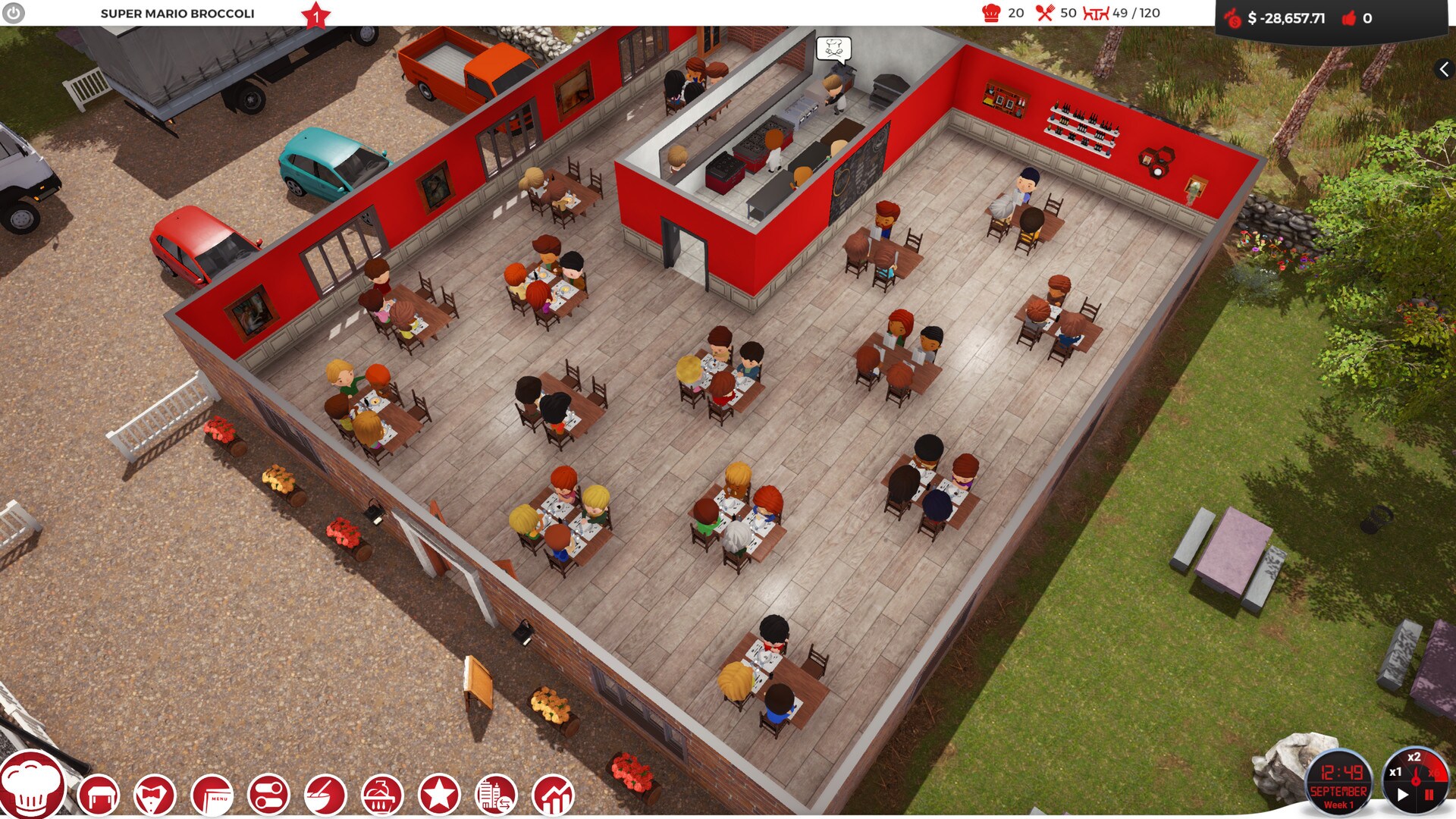 Cumpara Chef: A Restaurant Tycoon Game (PC) - Steam Key - GLOBAL - Ieftine  - G2A.COM!