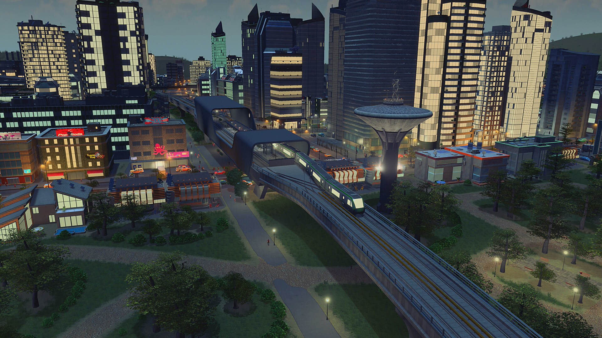 Buy Cities Skylines Content Creator Pack Train Stations (PC) Steam Key GLOBAL Cheap