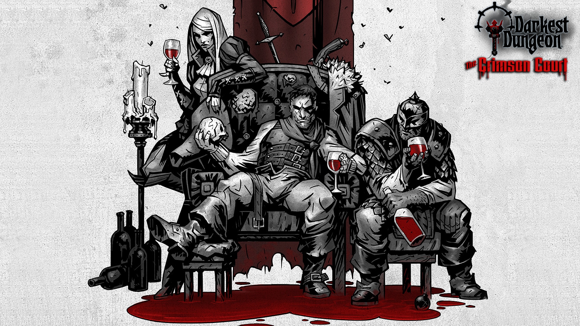 Darkest dungeon the crimson court обзор