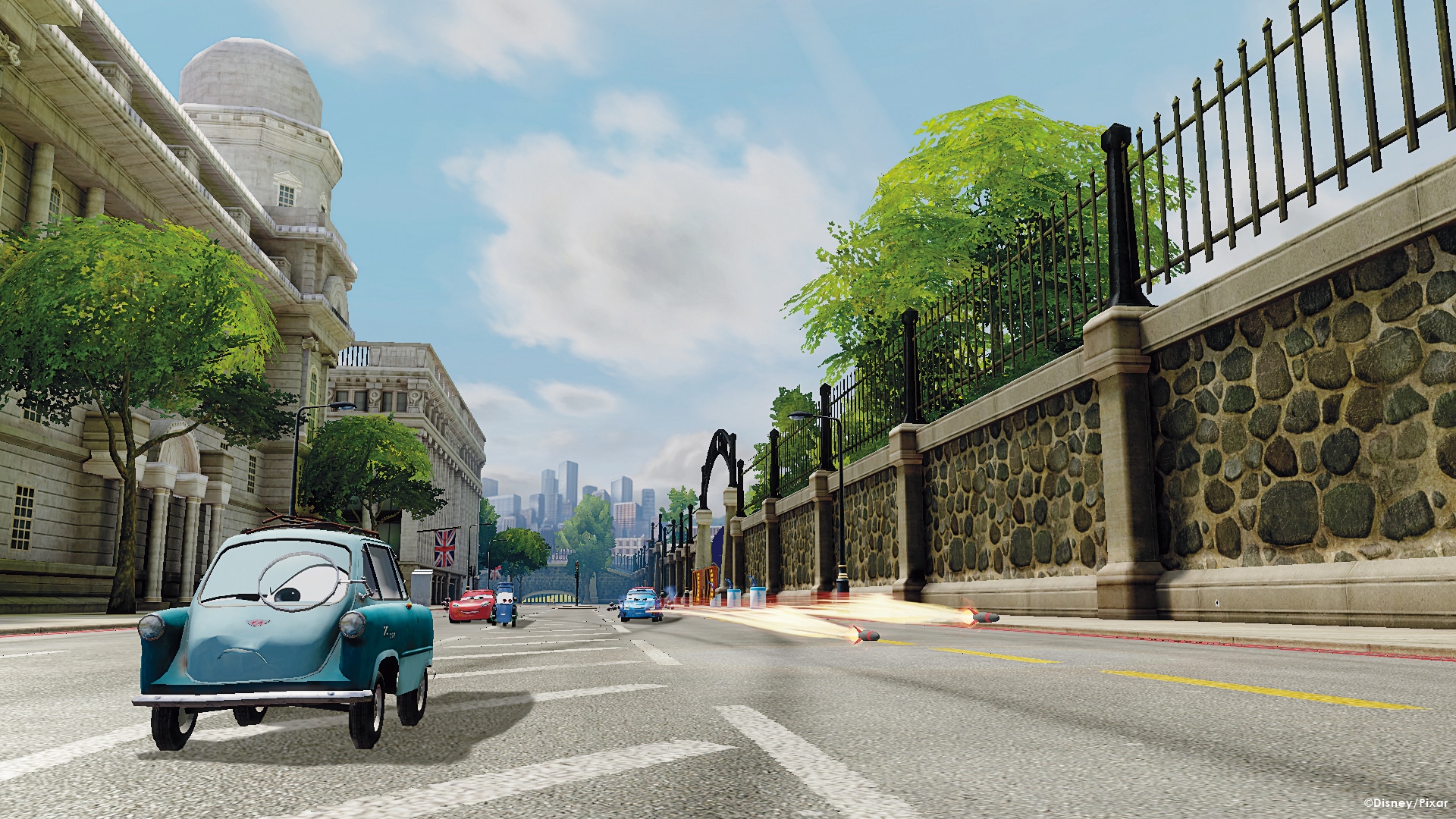 pixar cars video game