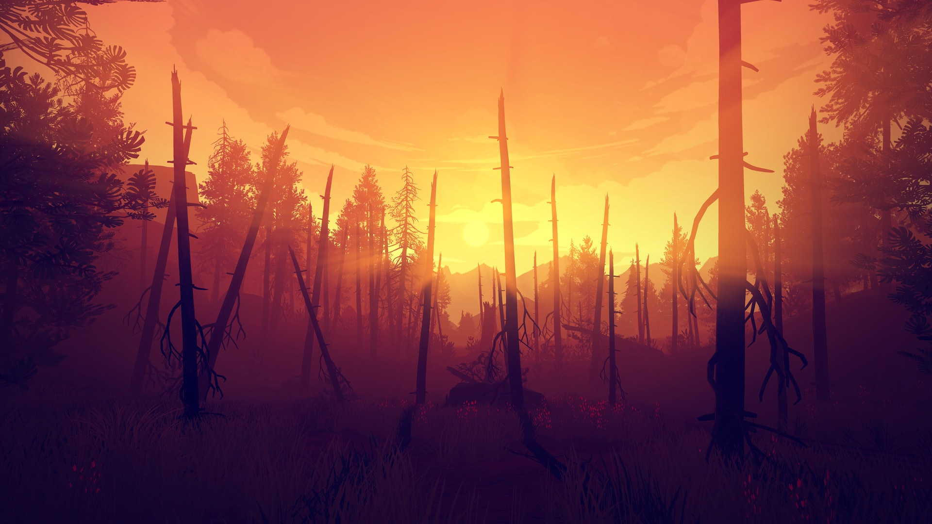 Игра про лесника Firewatch