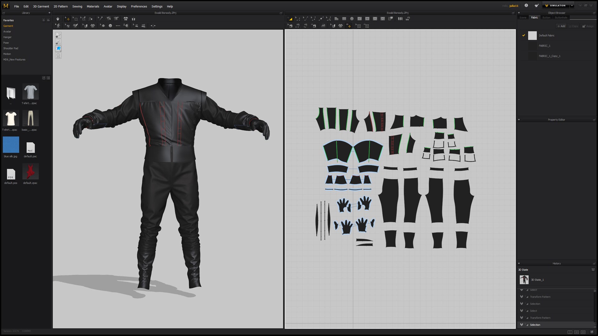 Marvelous Designer выкройки персонажей