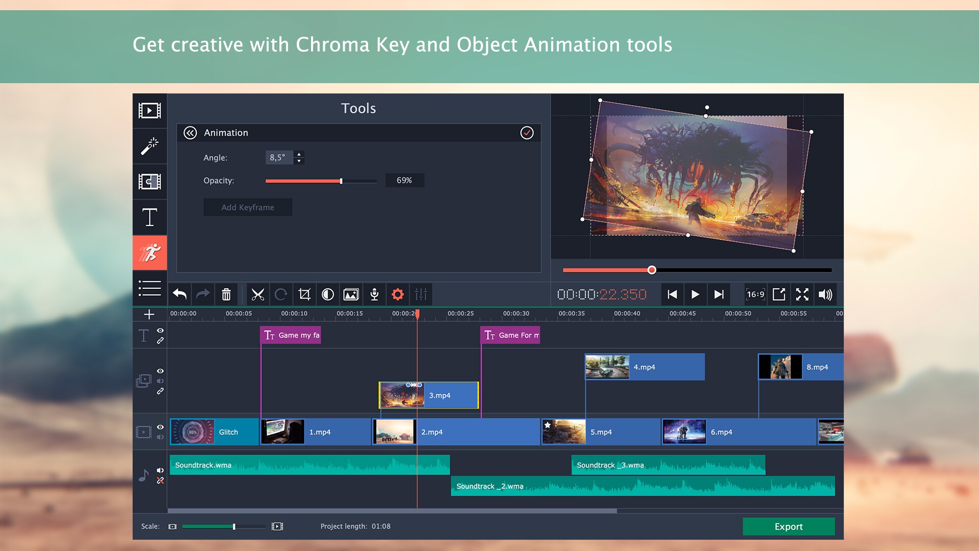 Buy Movavi Video Editor 15 Plus Steam Key GLOBAL Cheap