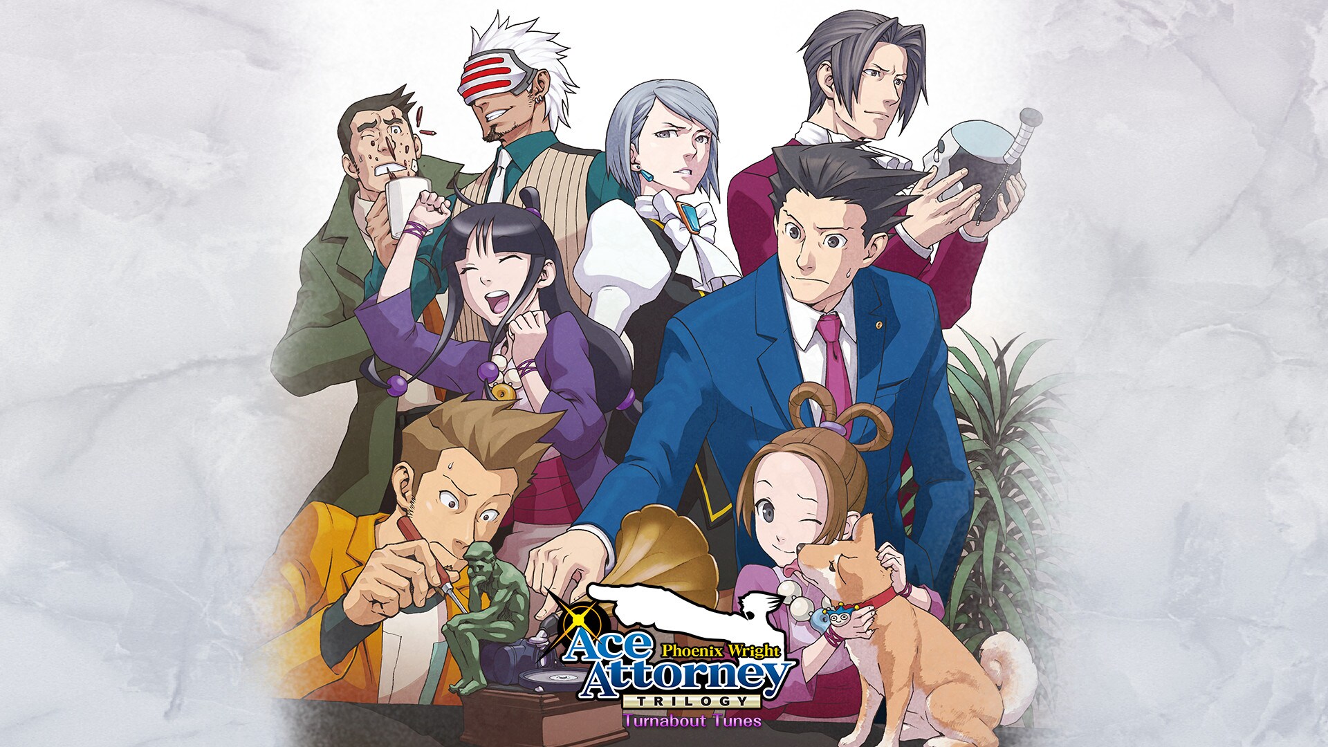 Phoenix Wright: Ace Attorney Trilogy - Turnabout Tunes Bundle (PC) - Steam Key - GLOBAL - 1