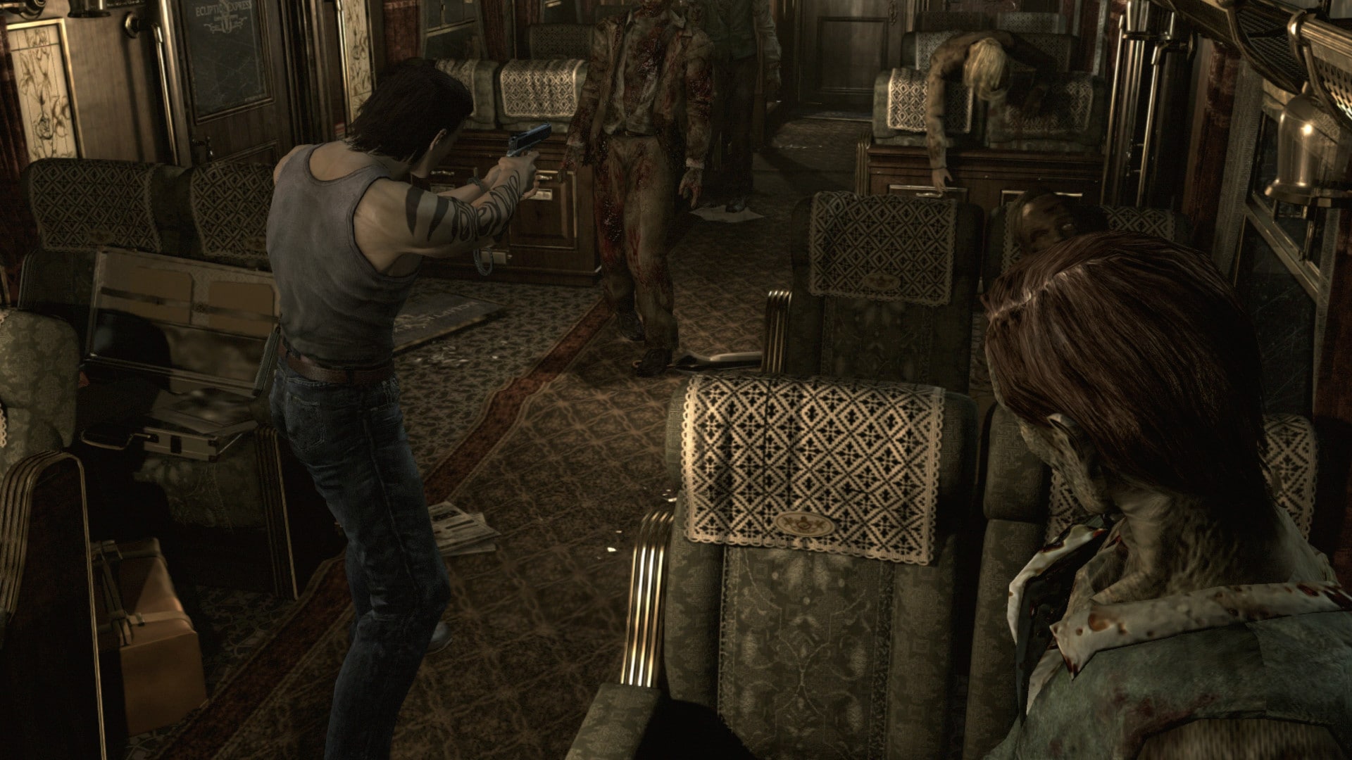 Resident evil hd remaster картины