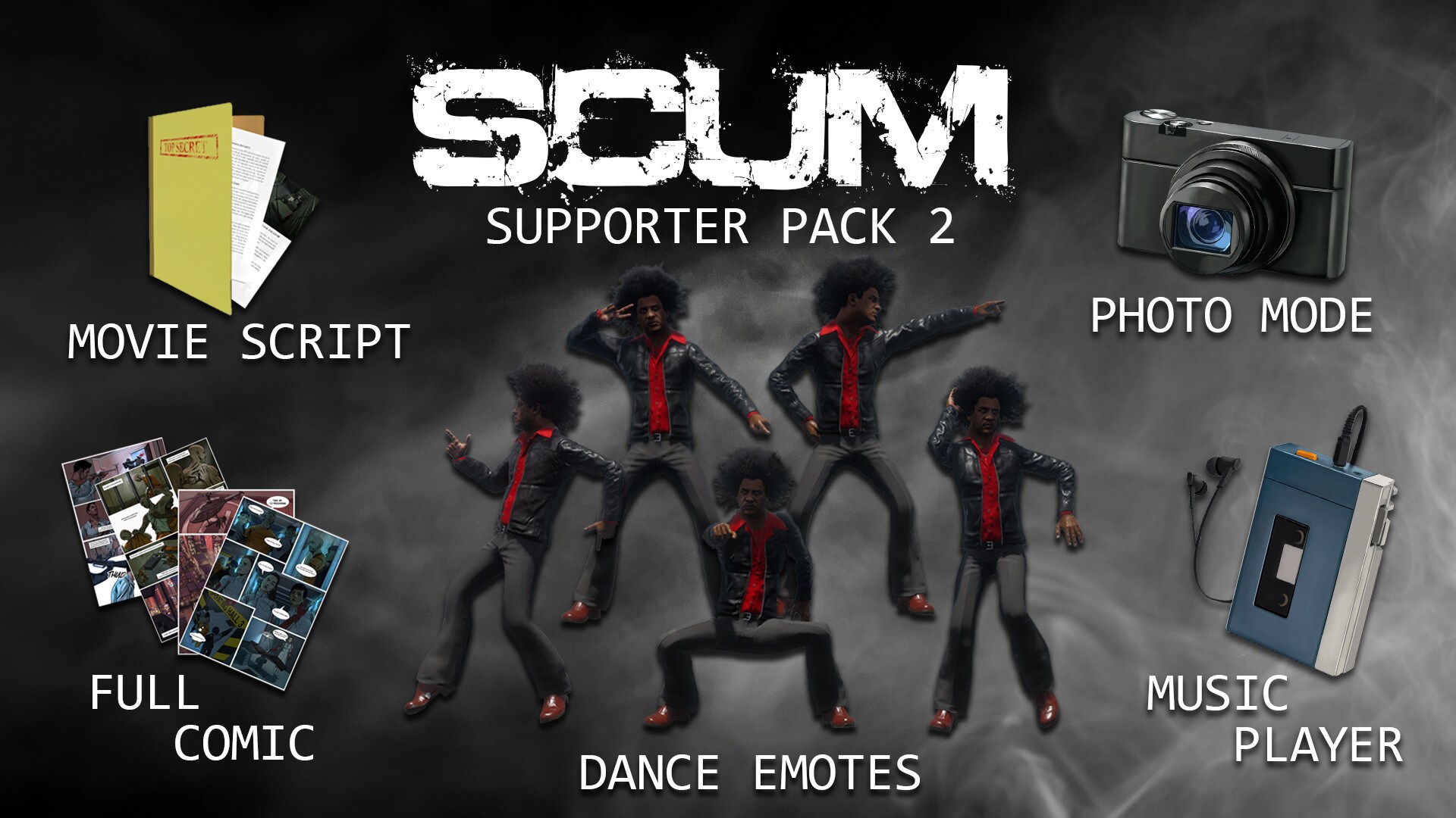 SCUM Supporter Pack 2 (PC) - Steam Key - EUROPE - 2