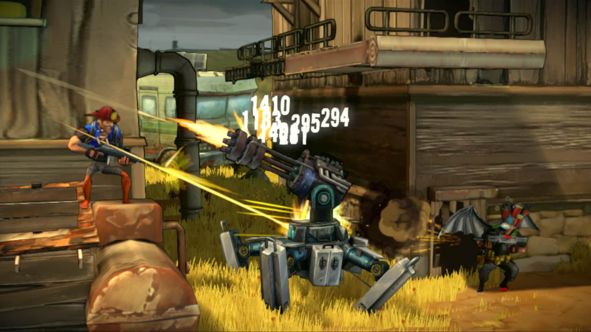 Игра где собирают пк. Shoot many Robots Xbox 360. Платформер про робота. Мультяшная игра на ПК. Игра про роботов.