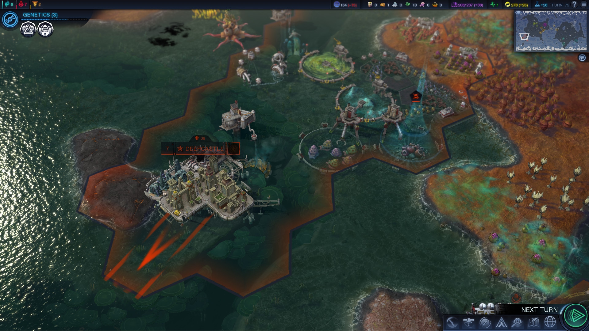 Sid Meier's Civilization: Beyond Earth - Rising Tide Steam Key GLOBAL - 2