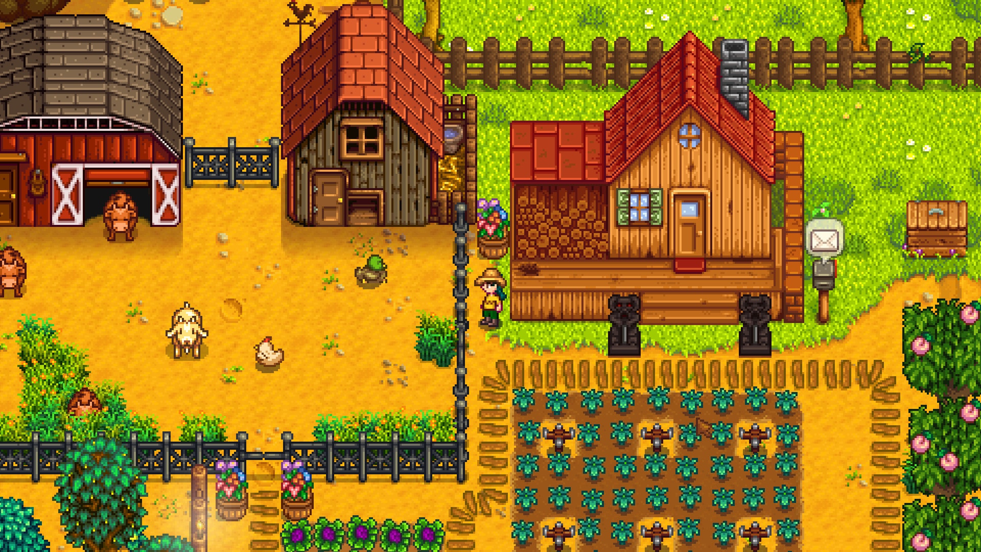 Игра долина играть. Stardew Valley игра. Stardew Valley Gameplay. Stardew Valley Нинтендо. Корзинка Льюиса Stardew Valley.