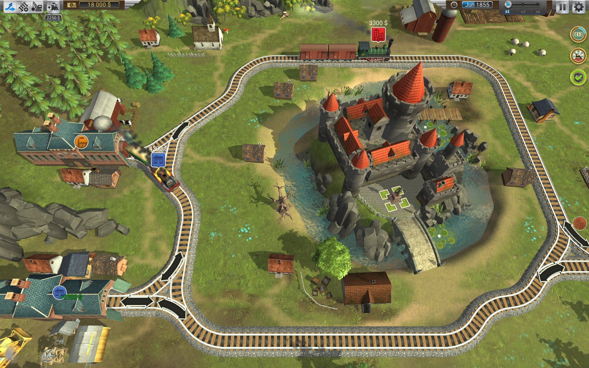 Игра где строят деревню