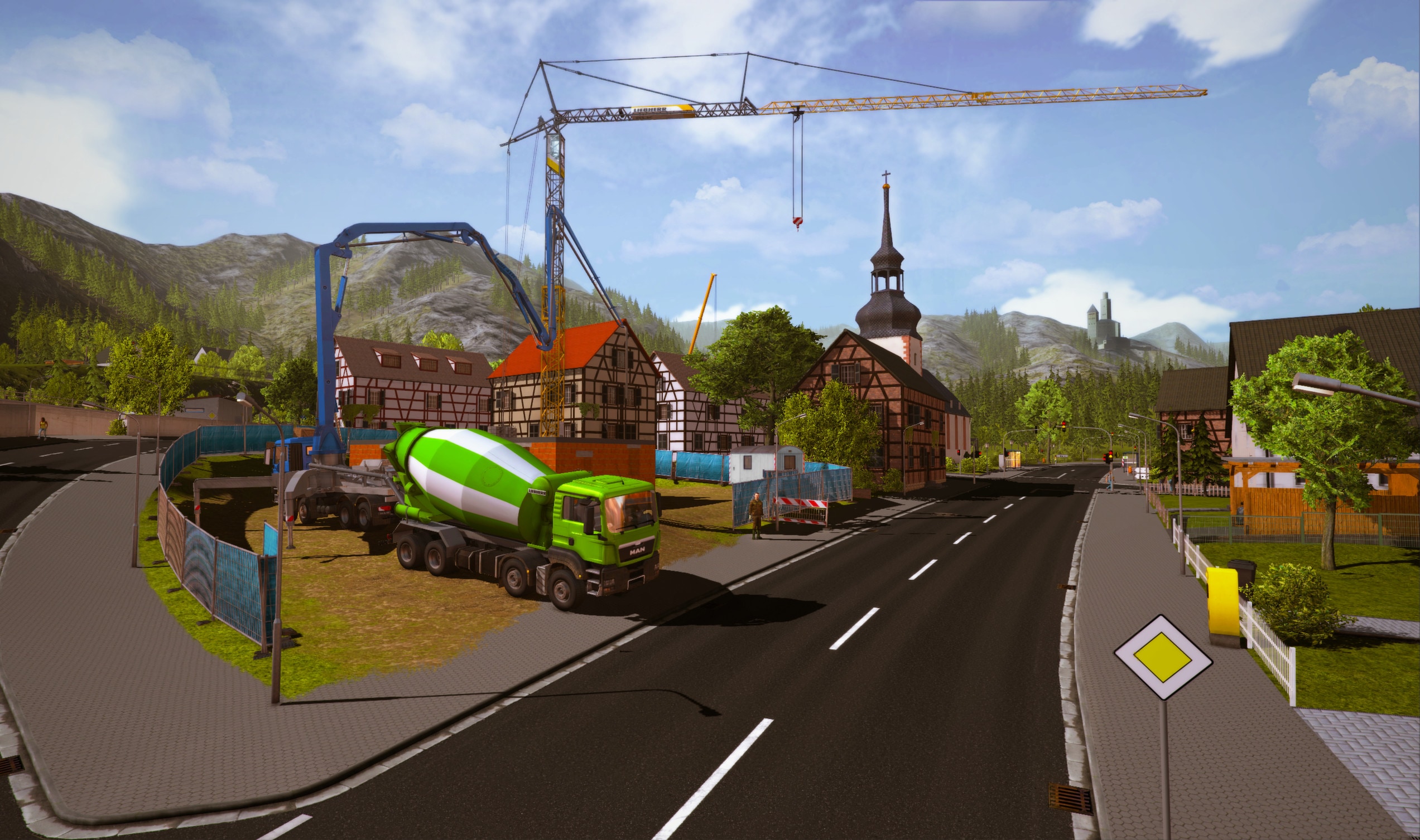 Игры симуляторы с модом. Construction Simulator 2015. Конструкшион симулятор 2015. Констракшн симулятор 2015. БАУ симулятор 2015.