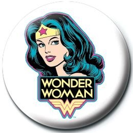 Wonder Woman Head - przypinka - 1