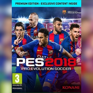 Pro Evolution Soccer 2018 Premium Edition Steam Key GLOBAL