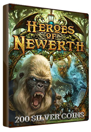 Heroes Of Newerth EUROPE 200 Silver Coins - 1