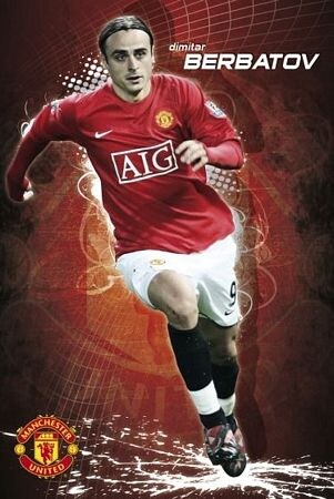 Manchester United (Berbatov 08/09) - plakat - 1