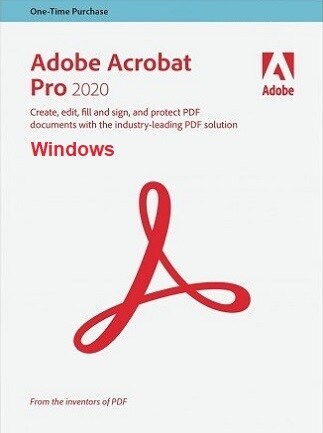 Adobe Acrobat Pro 2020 (PC) 2 Devices - Adobe Key - GLOBAL - 1