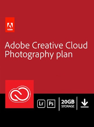Adobe Creative Cloud Photography Plan 20 GB Subscription 3 Months - Adobe Key - UNITED KINGDOM - 1