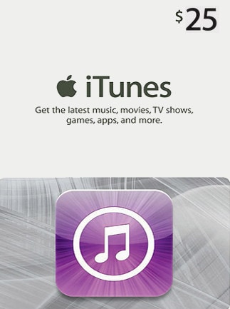 Apple iTunes Gift Card 25 USD iTunes NORTH AMERICA - 1