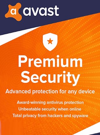 Avast Premium Security (3 Devices, 1 Year) - PC, Android, Mac, iOS - Key GLOBAL - 1