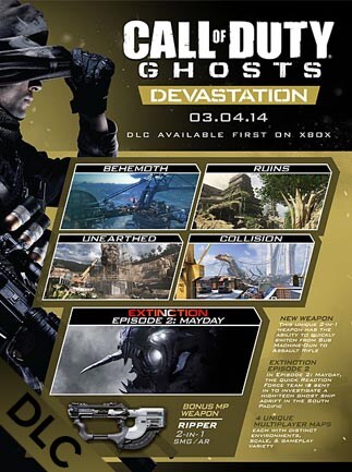 Call Of Duty Ghost Maps Buy Call Of Duty: Ghosts - Devastation Steam Key Ru/Cis - Cheap - G2A.com!
