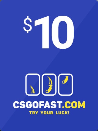 CSGOFAST 10 USD - CSGOFAST Key - GLOBAL - 1