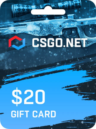 CSGO.net Gift Card 20 USD - 1