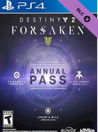 Buy Destiny 2 Forsaken Annual Pass Psn Ps4 Key North America Cheap G2a Com