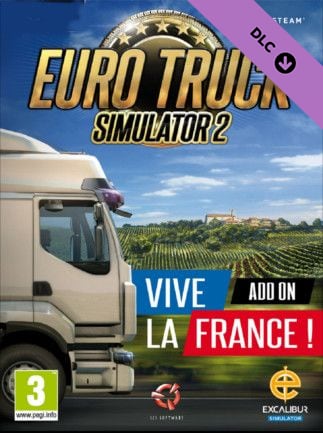 Euro Truck Simulator 2 - Vive la France! Steam Key GLOBAL - 1