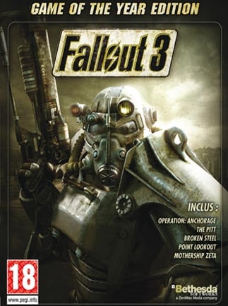 Fallout 3 Game Of The Year Edition Pc Buy Steam Game Key