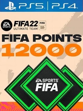 Fifa 22 Ultimate Team 12000 FUT Points - PSN Key - FRANCE - 1