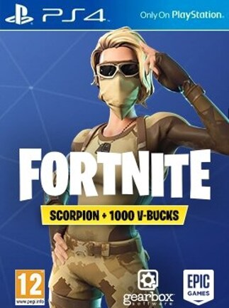 Buy Fortnite Scorpion Skin 1000 V Bucks Ps4 Key Europe Cheap G2a Com