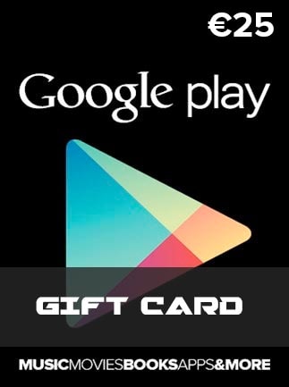 Google Play Gift Card 25 Eur Europe