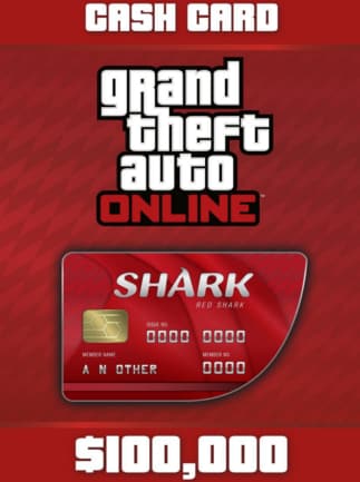 Grand Theft Auto Online The Red Shark Cash Card Rockstar 100 000 Pc Rockstar Code Global