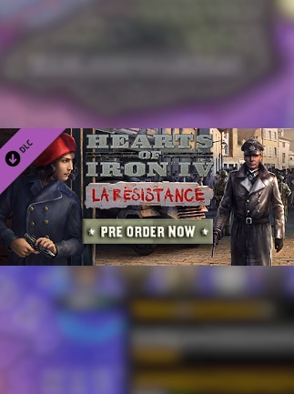Hearts of Iron IV: La Résistance (DLC) - Steam - Gift EUROPE - 1